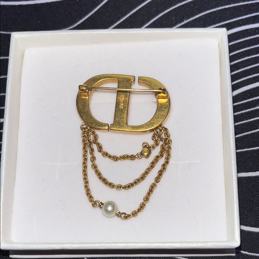 Dior Brooch accessory Brass gold - Picture 2 of 6